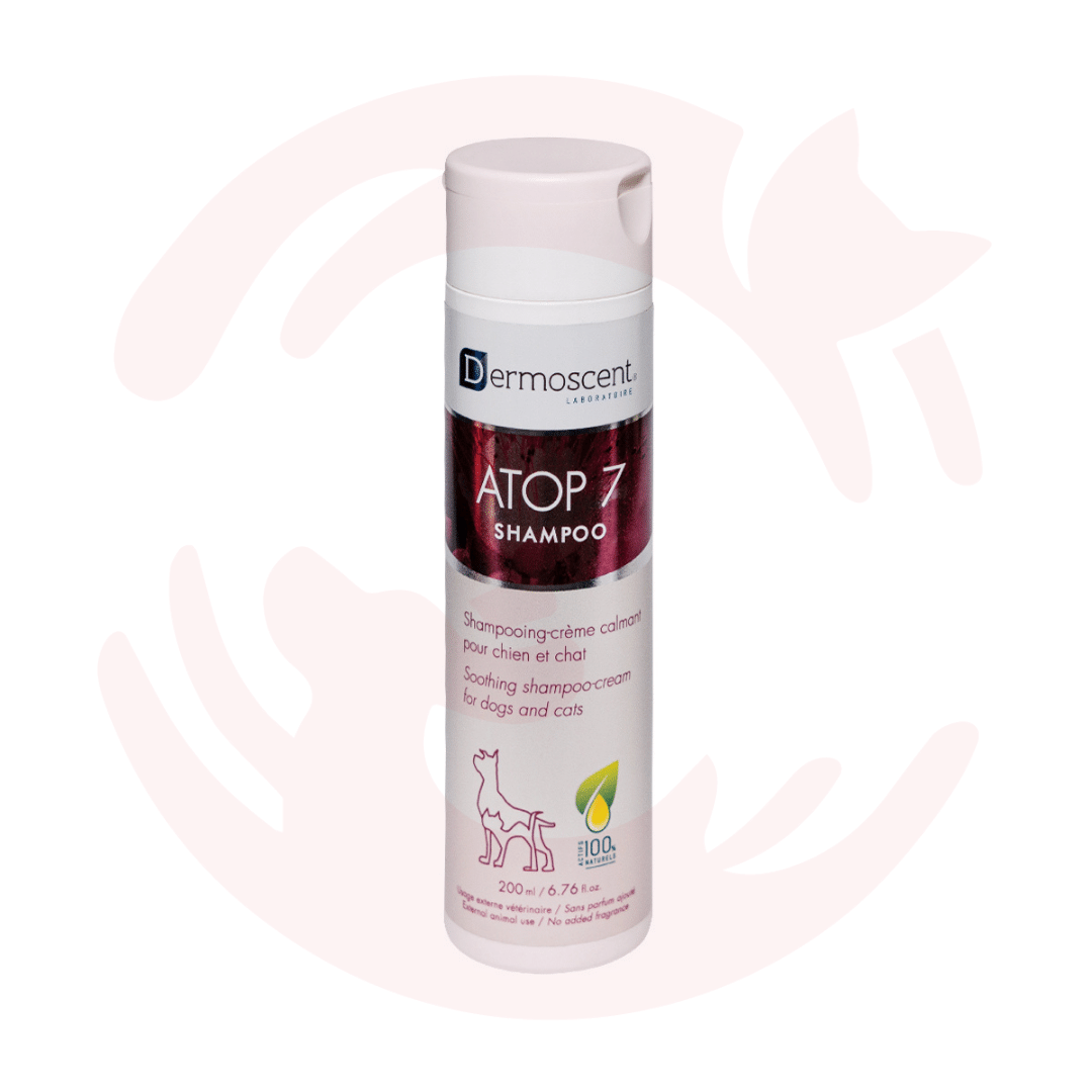 Dermoscent Shampoo for Cats & Dogs - ATOP 7Â® for irritated, dry or allergy-prone skin (200ml)