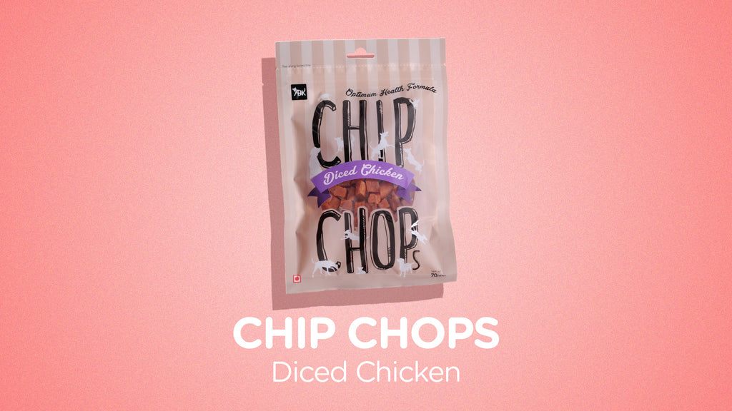 Chip Chops Dog Treats - Diced Chicken