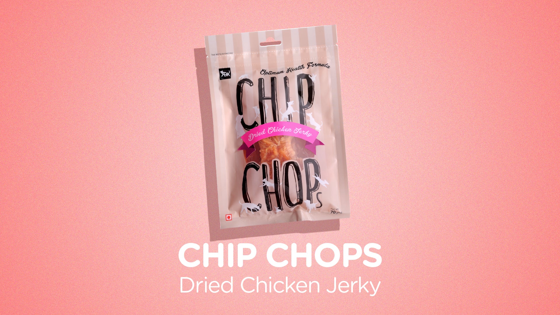 Chip Chops Dog Treats - Sun Dried Chicken Jerky