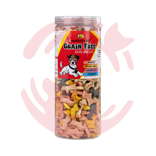 Naughty Pet Dog Treats - Grain-Free Biscuits (Non-Veg) (500g)