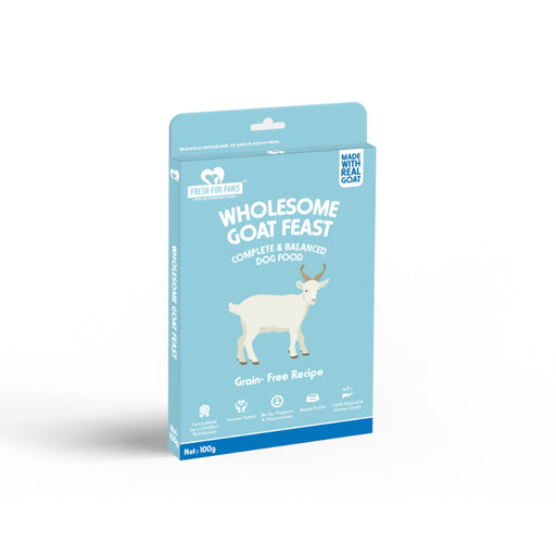 Fresh For Paws - Fresh Meals For Dogs - Wholesome Goat Feast