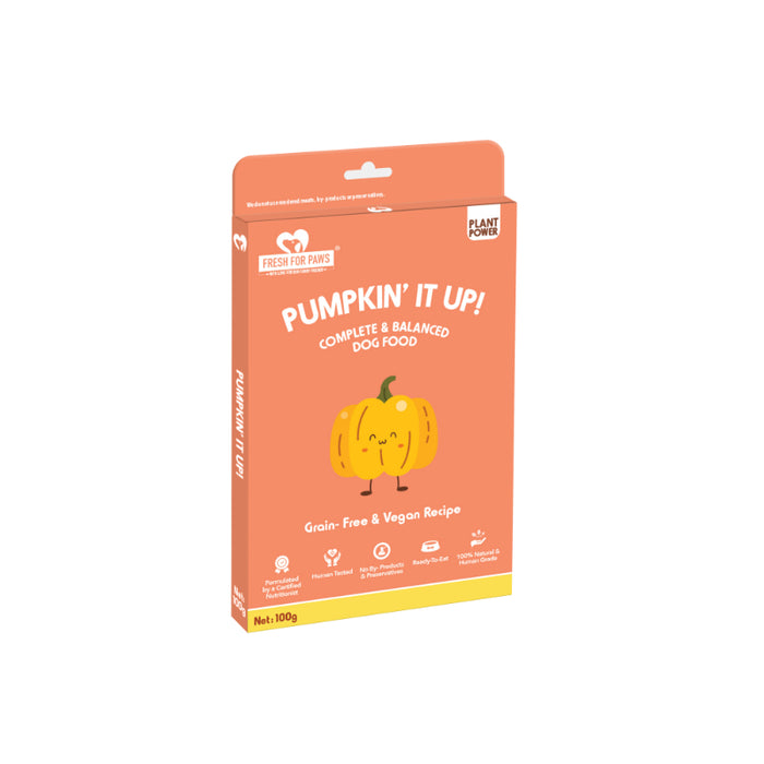 Fresh For Paws - Fresh Meals For Dog - Pumpkin' It Up