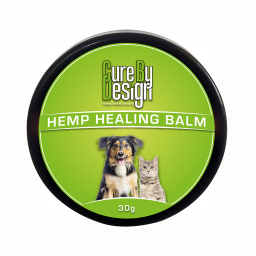 Cure By Design - Hemp Healing Balm - Unscented 30g