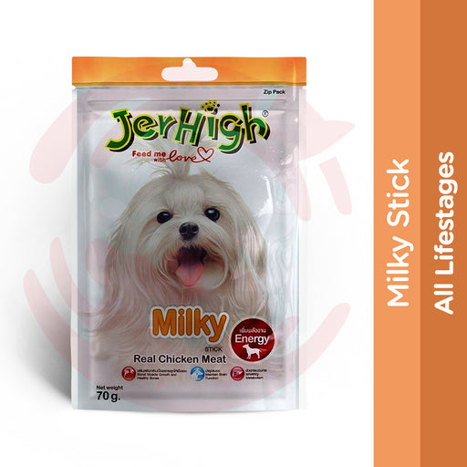 JerHigh Dog Treats - Milky 70g - Pack of 5