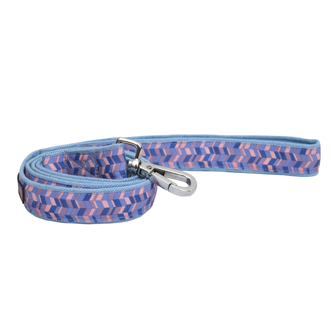 Mutt Of Course Geometrical Leash Denim