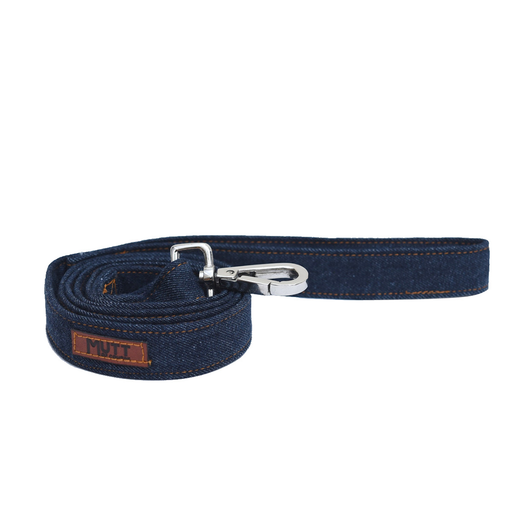 Mutt Of Course Dark Denim Leash