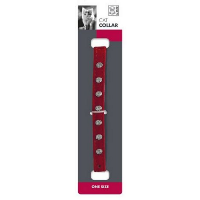 M-Pets Cat Collar - Diamond - Red