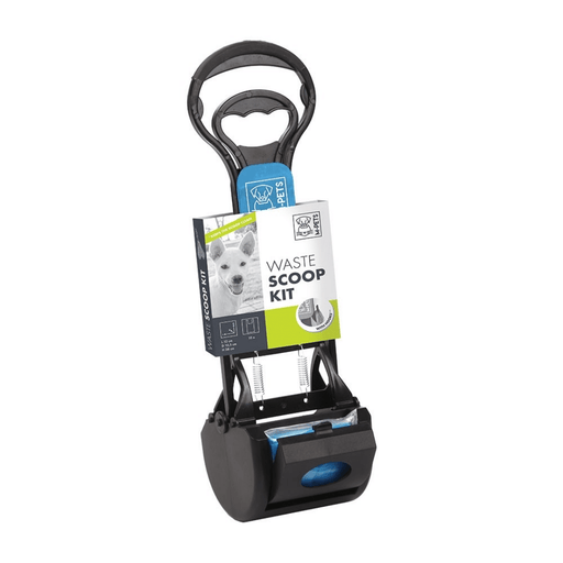 M-Pets Foldable Waste Scoop Kit Plus 10 Waste Bags