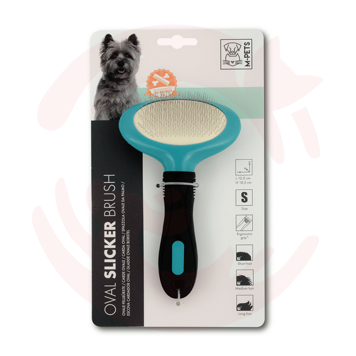 M-Pets Oval Slicker Brush