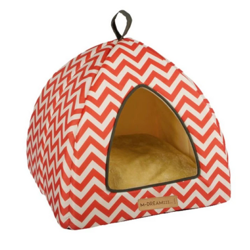 M-Pets Tipi - Tasmania Red & White