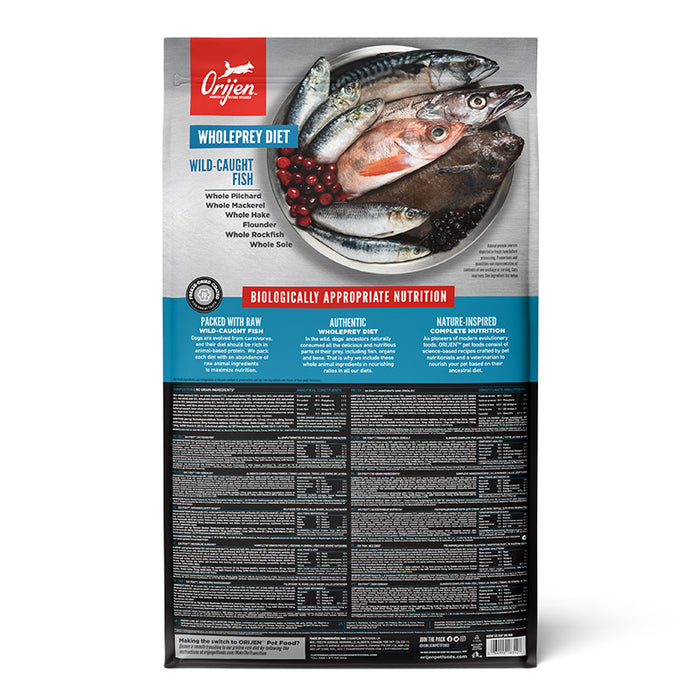 Orijen Dry Dog Food for all Lifestages / Breeds - Six Fish