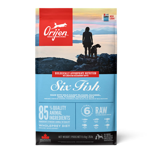 Orijen Dry Dog Food for all Lifestages / Breeds - Six Fish