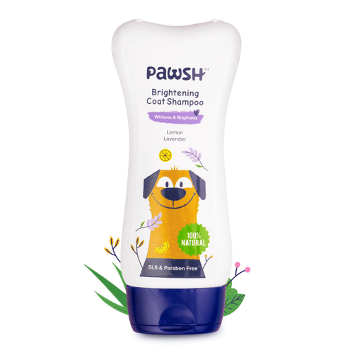 Pawsh - Natural Brightening & Whitening Coat Cat & Dog Shampoo (all breeds) - 200ml