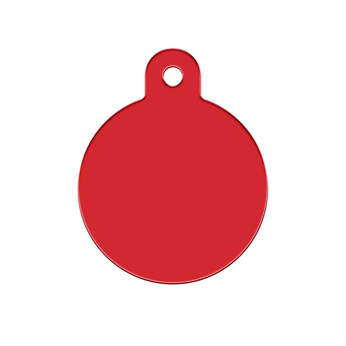 Personalised Petsy Pet Tag - Large Circle