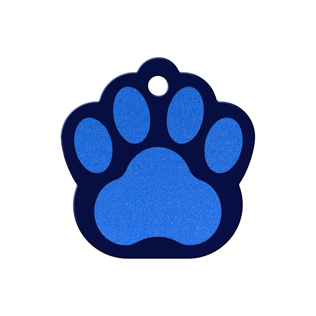 Personalised Petsy Pet Tag - Paw