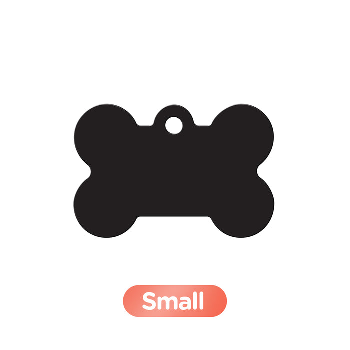 Personalised Petsy Pet Tag - Small Bone for Puppies