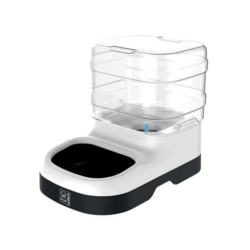 M-Pets Nile Water Dispenser For Dogs (Black & White) - 3000ml