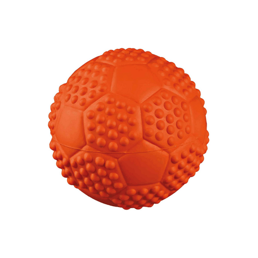 Trixie Dog Toy - Natural Rubber Toy Sports Ball with Sound