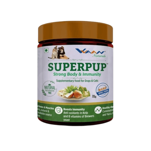 Vvaan Supplements for Cats & Dogs - Superpup Body & Immunity (70g)