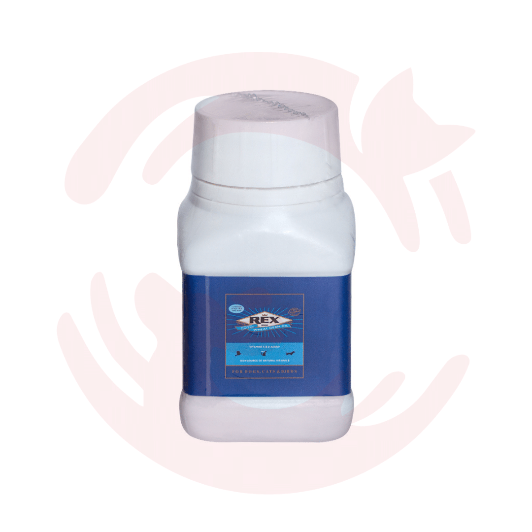 Rex Wheat Germ Oil Anti Hairfall Supplement For Dogs & Cats