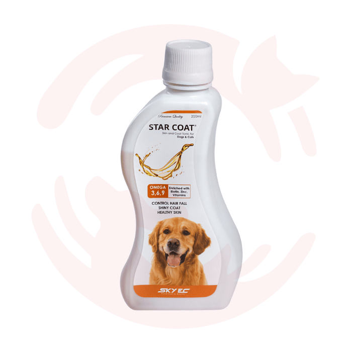 Sky EC Supplements for Cats & Dogs - Star Coat® Skin & Coat Tonic
