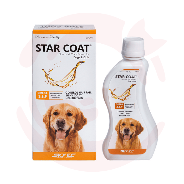 Sky EC Supplements for Cats & Dogs - Star Coat® Skin & Coat Tonic