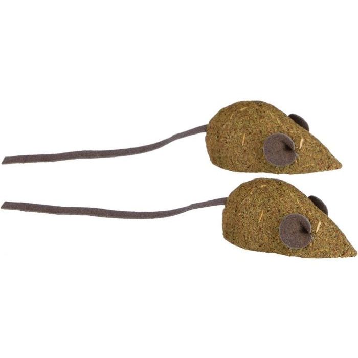 Trixie Cat Toy - Set of 2 Catnip Mice