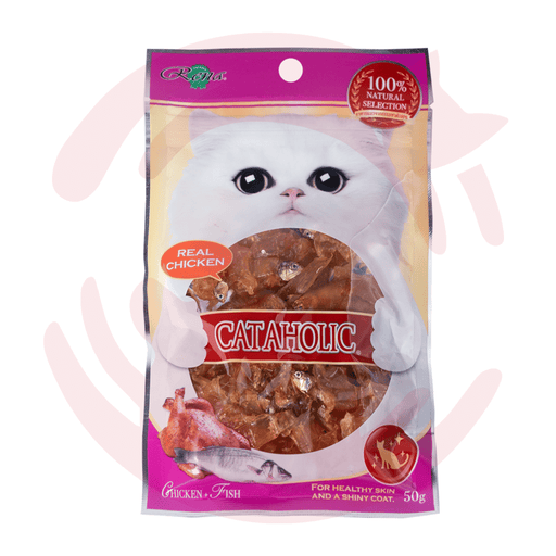 Cataholic Cat Treat - Neko Cat Soft Spiral Chicken and Fish
