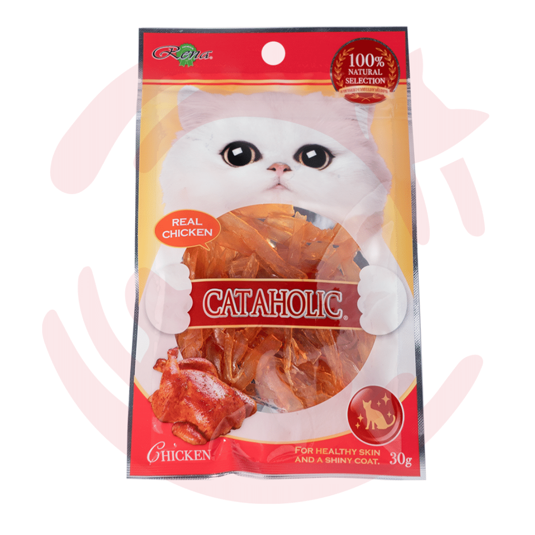 Cataholic Cat Treat - Neko Cat Soft Chicken Jerky Sliced