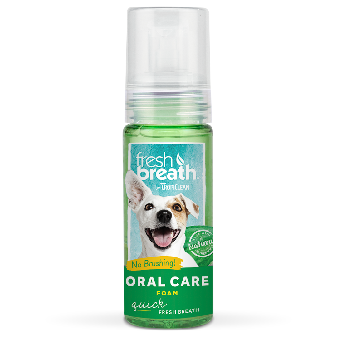 Tropiclean Fresh Breath Mint Foam