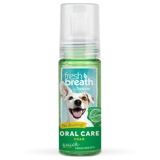 Tropiclean Fresh Breath Mint Foam