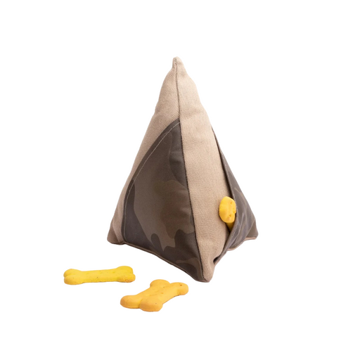 Furbuddies Dog Toys - Triangle (Khaki)