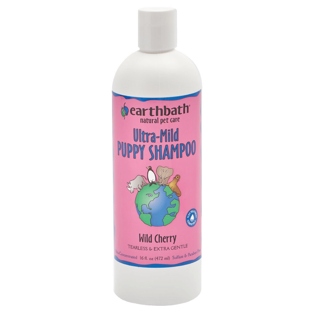 Earthbath Extra Mild Puppy Shampoo - Wild Cherry (472ml)