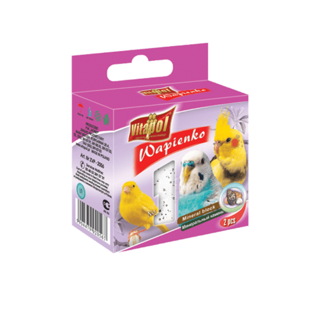 Vitapol Mineral Block For Birds - Shells