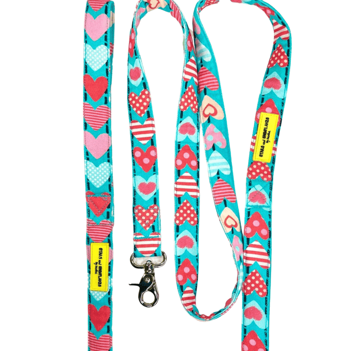Stars and Snowflakes Cotton Leash - Love SNS