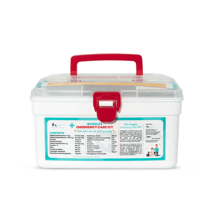 Wiggles Emergency Care & First Aid Kit for Cats & Dogs