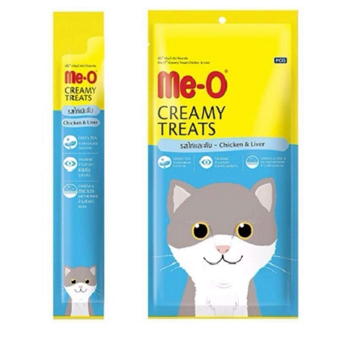 Me-O Creamy Cat Treats - Chicken & Liver
