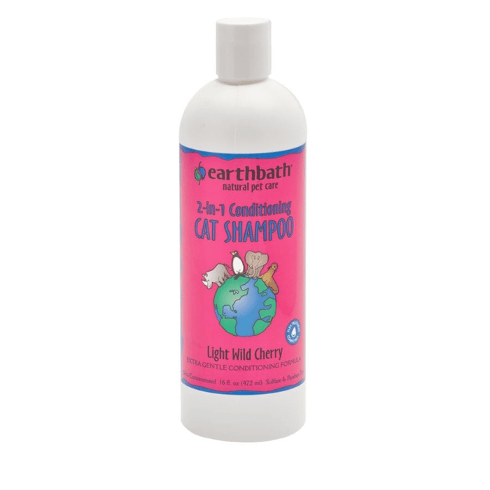 Earthbath 2-In-1 Conditioning Cat Shampoo (472ml)