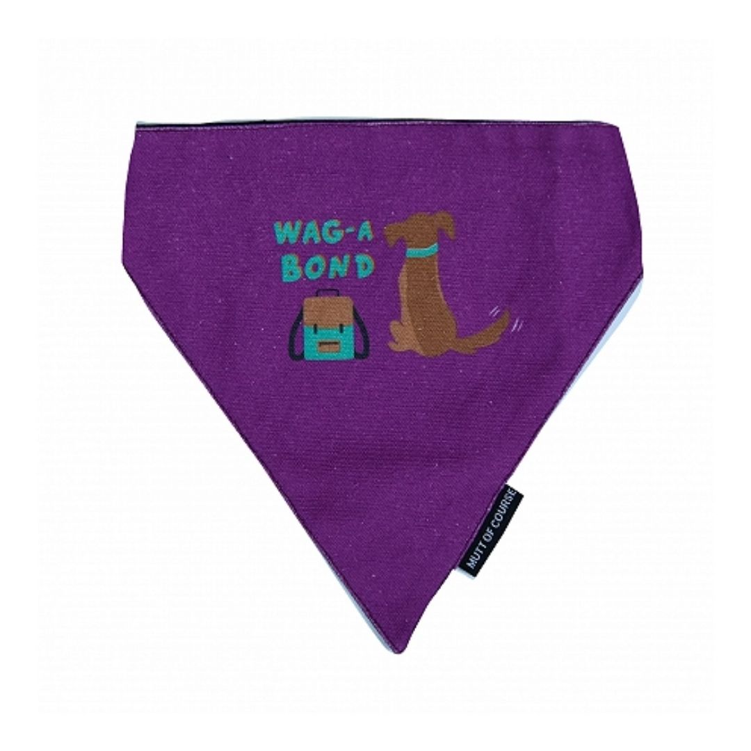 Mutt Of Course Dog Bandana - Wag A Bond