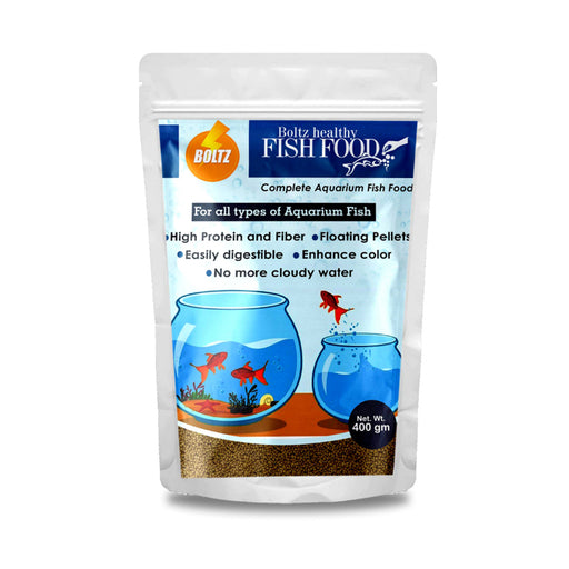 Boltz Healthy Fish Food For Aquarium - Nutritionist Choice